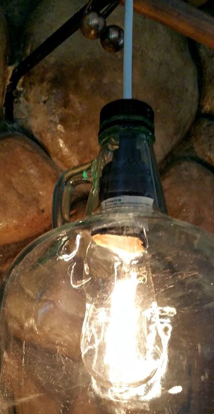 lampara addie a partir de una botella reutilizada