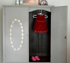vintage wardrobe makeover, chalk paint, painted furniture, repurposing upcycling, rustic furniture