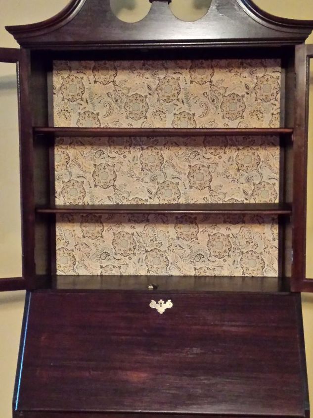 Upcycled Old Secretary Desk Hometalk Upcycled Old Secretary Desk Painted Furniture Repurposing Upcycling