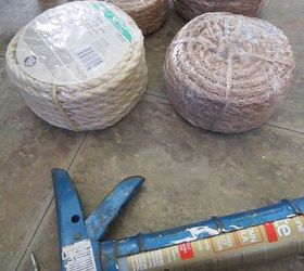 diy sisal rug, how to, repurposing upcycling, reupholster