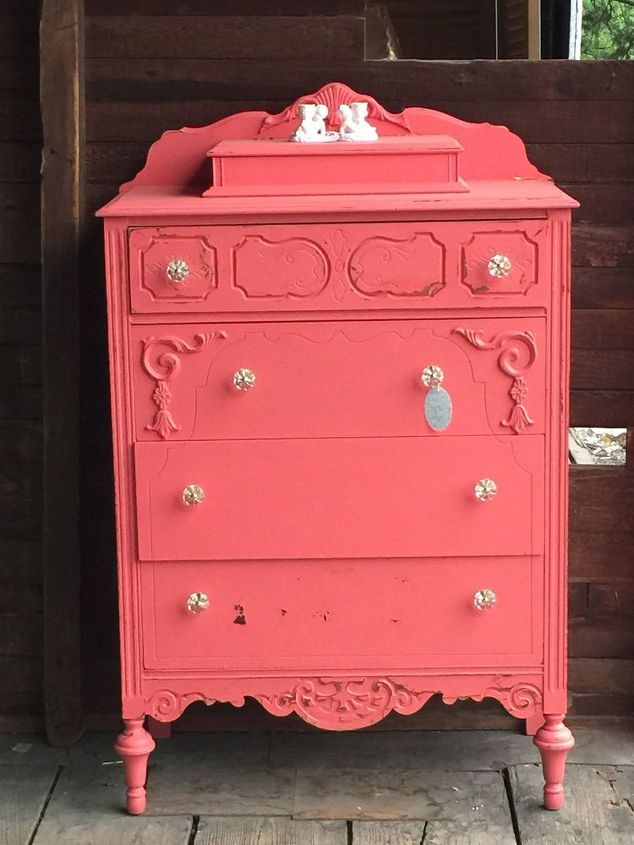 country chic painted dressers, home decor, painted furniture, Full Bloom