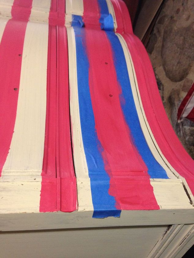 American Flag Dresser Hometalk