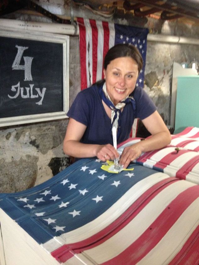 American Flag Dresser Hometalk