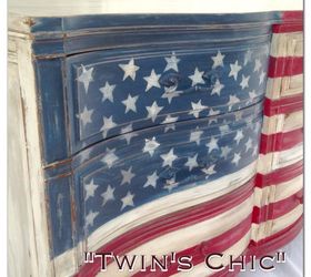 American Flag Dresser Hometalk