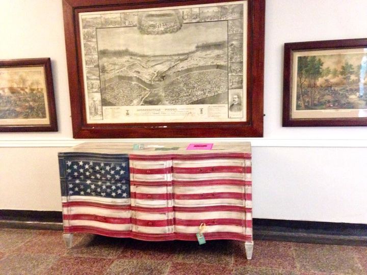 American Flag Dresser Hometalk