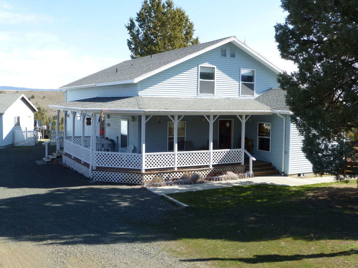 q ideas on how to add curb appeal to a rural area country home, curb appeal, gardening