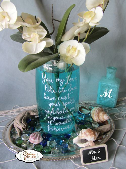 faux sea glass jars summer centerpieces, crafts, how to, mason jars, repurposing upcycling