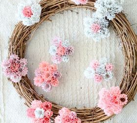 diy cupcake liner wreath, crafts, how to, repurposing upcycling, wreaths
