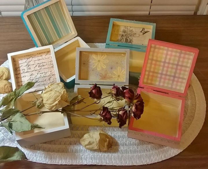 diy decoupaged fancy boxes, crafts, decoupage, how to