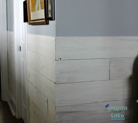 diy farmhouse plank wall, diy, how to, painting, repurposing upcycling, wall decor