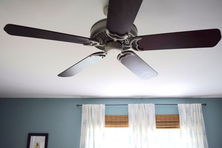 Updating A Ceiling Fan With Spray Paint Hometalk Updating A Ceiling Fan With Spray Paint Lighting Painting
