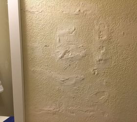 q best way to patch a concrete wall and keep the texture consistent, home improvement, home maintenance repairs, wall decor, Is there a way to keep the texture consistent