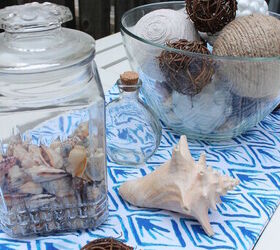 diy beachy accents, crafts, outdoor living