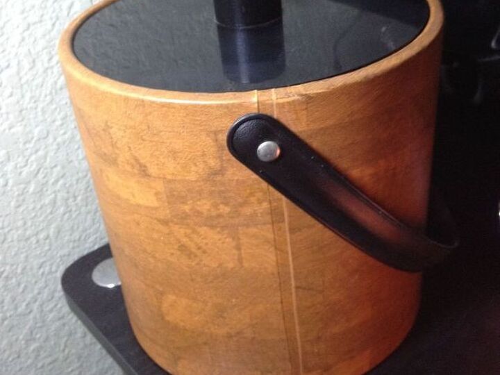 q how to upcycle an old ice bucket, crafts, repurposing upcycling, 1950 s Ice Bucket