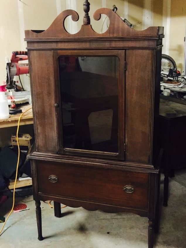 repurposed china cabinet to fab wine bar, painted furniture, repurposing upcycling