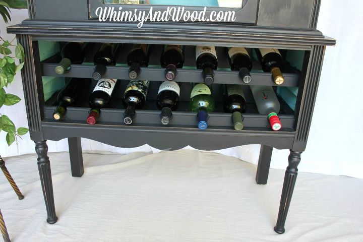 petite china cabinet to fab wine bar