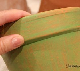 how to distress pottery, container gardening, crafts, gardening, how to