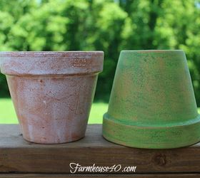 how to distress pottery, container gardening, crafts, gardening, how to