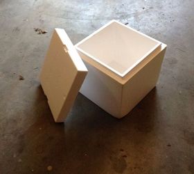 i have this cool styrofoam box
