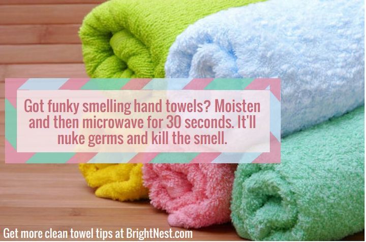 how to deal with smelly towels, bathroom ideas, laundry rooms