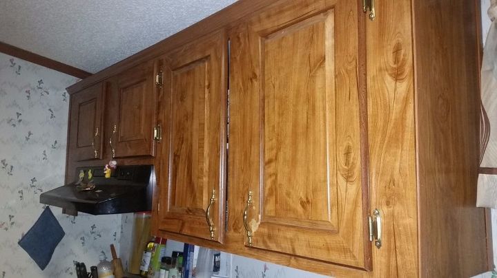 can you paint shrink wrapped kitchen cabinets