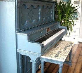musical subway art painted piano, painted furniture, repurposing upcycling
