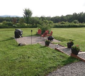 our backyard makeover, concrete masonry, landscape, outdoor living, patio