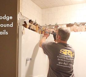 how to remove a fiberglass bathtub and surround in 60 minutes, bathroom ideas, how to