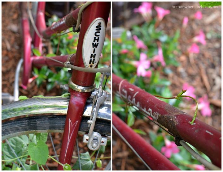 jardinagem sobre rodas um jardineiro em uma bicicleta