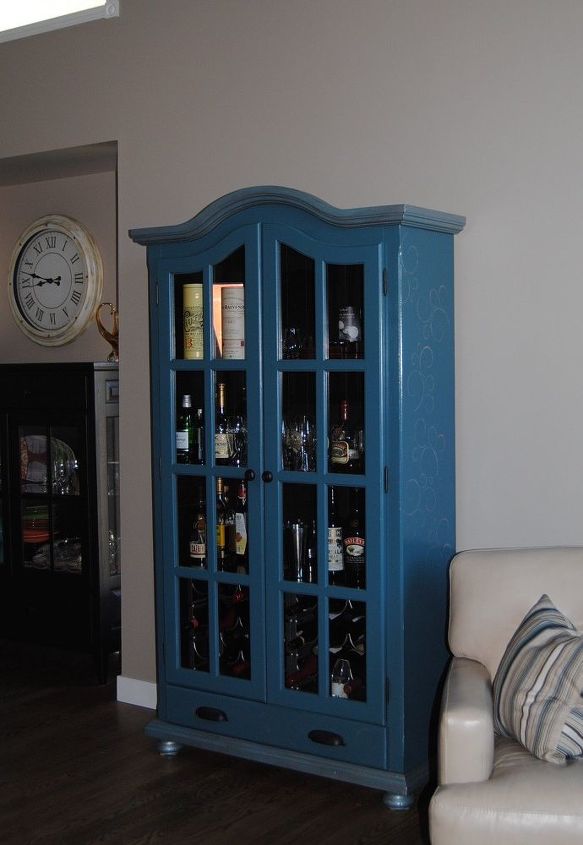 upcycled pantry to eclectic liquor wine cabinet, kitchen cabinets, painted furniture, repurposing upcycling