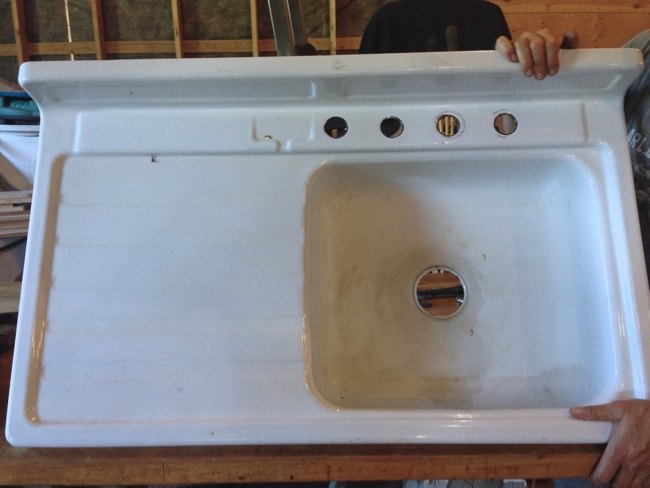 restoring a vintage sink, bathroom ideas, how to, plumbing