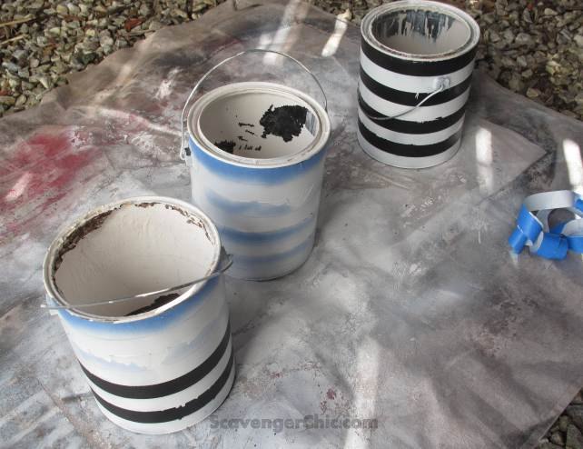 2 formas geniales de reciclar botes de pintura viejos