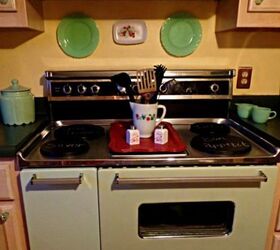 painted oven, appliances, painting, repurposing upcycling