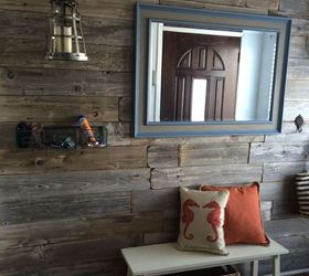repurposed old fence to wall decor, fences, repurposing upcycling, wall decor