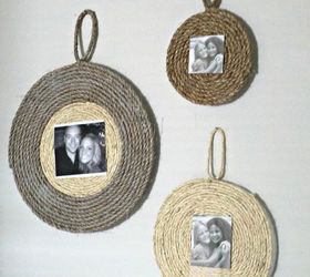 diy rope frame, crafts, how to, repurposing upcycling, wall decor