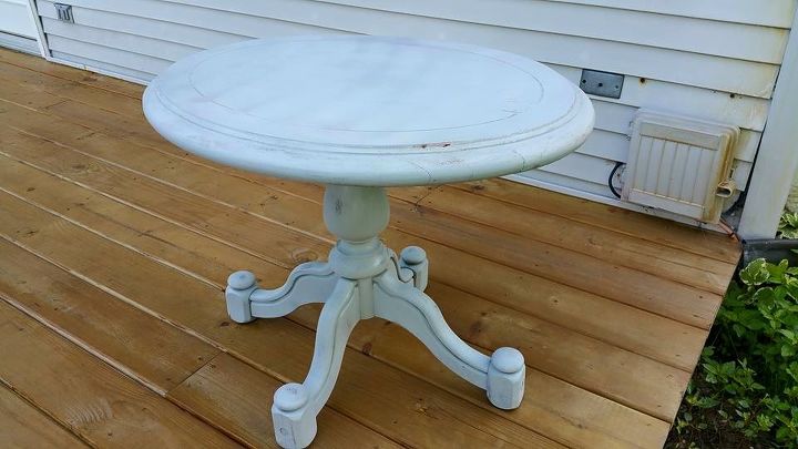 old side table upcycle, chalk paint, painted furniture, repurposing upcycling