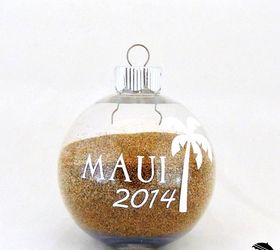 beach sand ornament, christmas decorations, crafts, how to, repurposing upcycling, seasonal holiday decor