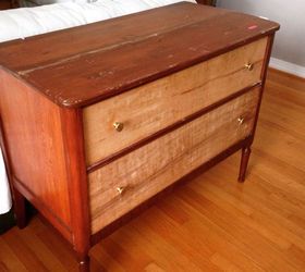 furniture makeover with stain and finish in one, painted furniture, repurposing upcycling