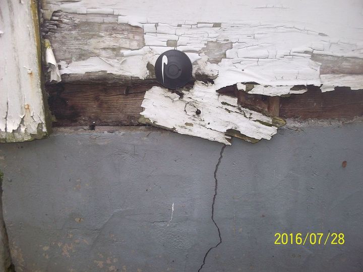 q old house worth my time and money, home improvement, home maintenance repairs, A lot of foundation cracks and slidings like this one This is the least damaging of them all the entire corner of the other side has shifted