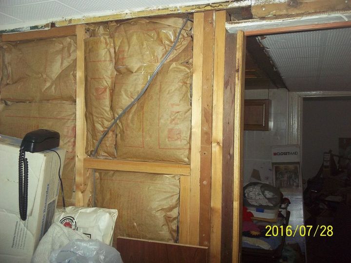q old house worth my time and money, home improvement, home maintenance repairs, Half finished projects This room doesn t even have a wall Easy enough to hang drywall though