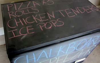 DIY Chalkboard Freezer