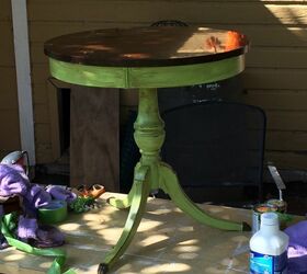 upcycled old side tables, painted furniture, repurposing upcycling