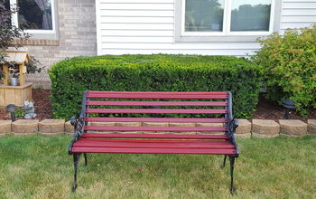 Giving A Sad, Worn Out Park Bench New Life