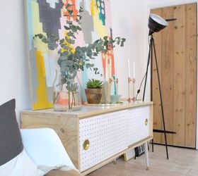 diy mid century modern credenza, diy, how to, painted furniture, woodworking projects