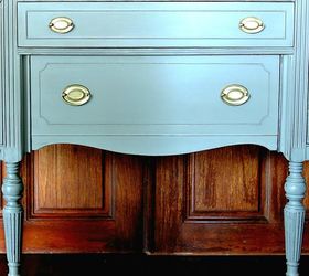 cobblestone buffet makeover, painted furniture