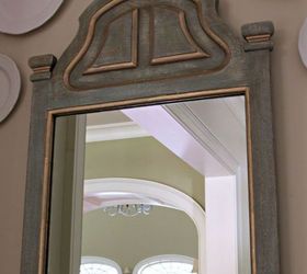 thrift store mirror makeover, home decor, repurposing upcycling, wall decor