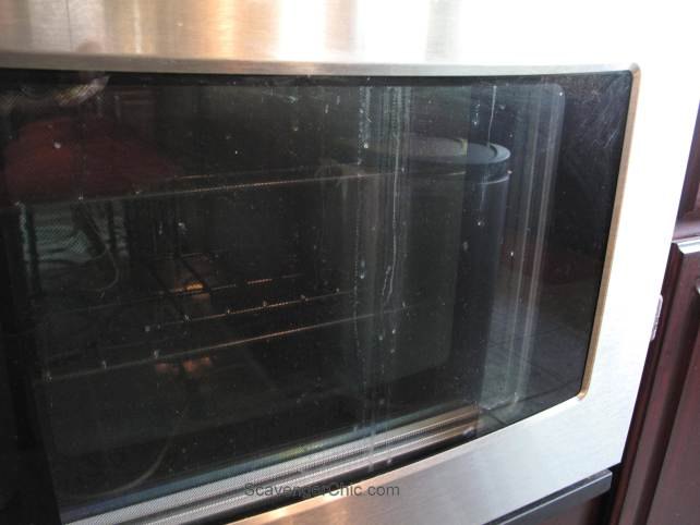 cleaning between the glass on an oven door, appliances, cleaning tips, how to