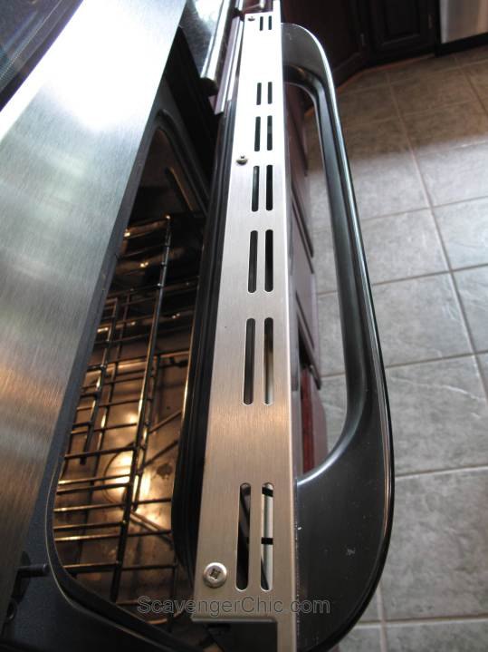cleaning between the glass on an oven door, appliances, cleaning tips, how to