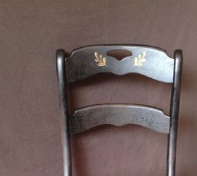 how i turned an ugly dining chair into a beautiful victorian piece