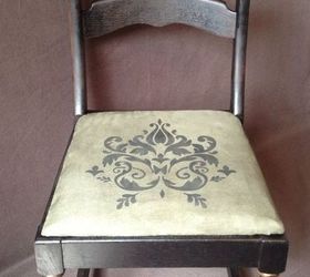 how i turned an ugly dining chair into a beautiful victorian piece